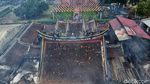Penampakan Kepulan Asap Kebakaran Vihara Samudra Bhakti