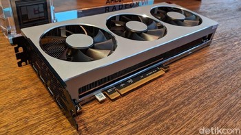 Radeon Vega VII akan tersedia pada 7 Februari mendatang. Foto: Adi Fida Rahman/detikINET