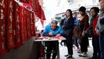 Potret Kemeriahan Imlek di Hong Kong