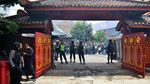 Penampakan Kepulan Asap Kebakaran Vihara Samudra Bhakti