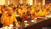 Rapat pemenangan dihadiri seluruh pengurus DPP dan DPD partai se-Indonesia.