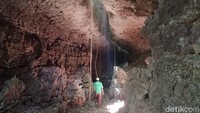  Gua yang tak biasa itu bisa traveler temukan di Dusun Kutakanyere, Desa Sindangsari, Kecamatan Cimerak, Pangandaran (Andi Nurroni/detikTravel)