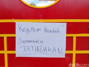 Pasca Kebakaran, Tak Ada Ibadah di Vihara Samudra Bhakti