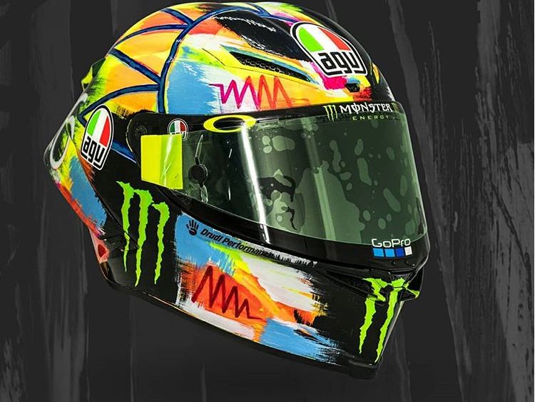 Warna-warni Helm Baru Valentino Rossi