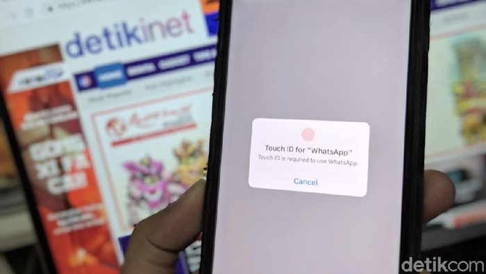 Trik Cara Buka Kunci Password IPhone Dengan Suara Buka dan Kunci WhatsApp Pakai Face ID atau Touch ID di iPhone