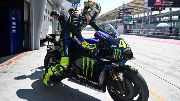 Valentino Rossi tetap punya semangat tinggi di usia yang menginjak 40 tahun.
