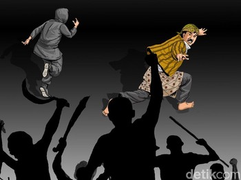 Hancur Lebur Gara-gara Hantu Ninja