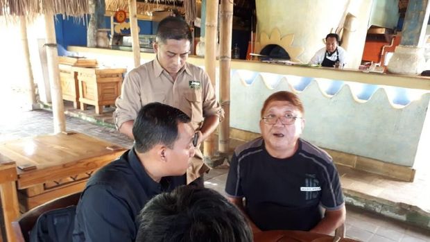 Alay saat ditangkap tim Kejaksaan di Bali.
