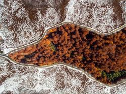 Potret dari Udara Keindahan Kota Asal Drakula di Timur Eropa