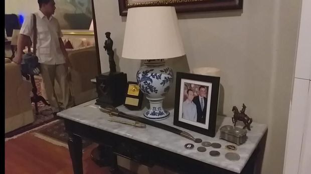 Menilik Ruang Kerja Prabowo di Bojongkoneng