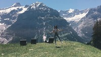Sara di Grindelwald, Swiss. (sara_legge/Instagram)