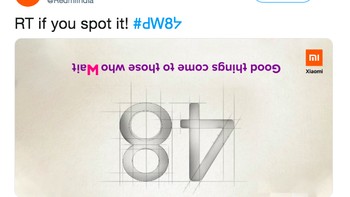 Galaxy M10 dan M20 telah dijual di India sedangkan Xiaomi Redmi 7 sebagai senjata andalan belum datang. Maka akun Twitter Redmi India terus memajang keunggulan Redmi 7 seperti kamera 48 megapixel. Gambar tweet sengaja dibalik supaya huruf W jadi M, yang jelas menyasar Galaxy M. Hal bagus terjadi pada yang mau menunggu, tulis tweet ini. Foto: Twitter