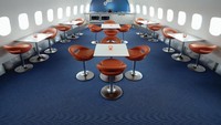 Ada juga kafe dan bar yang bisa digunakan untuk bersantai (Jumbo Jet)