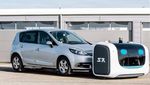 Foto: Robot Parkir Valet Canggih di Bandara Inggris