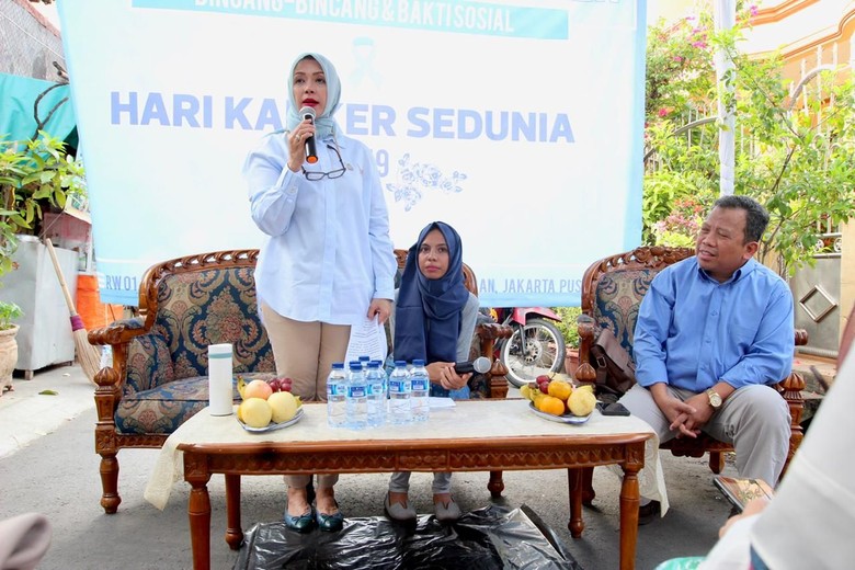 Istri Sandiaga Uno Ajak Masyarakat Peduli Cegah Kanker Istri Sandiaga Uno Ajak Masyarakat Peduli Cegah Kanker