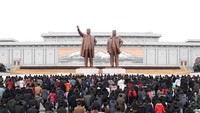 Negara komunis Korea Utara, menduduki posisi ke-80 (KCNA via Reuters)
