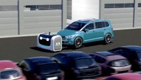 Stan dilengkapi dengan semacam dongkrak dan roda. Stan akan membawa mobil traveler menuju ke spot parkir yang tersedia. Jadi kamu tidak perlu repot-repot mencari parkir lagi. (Stanley Robotics)