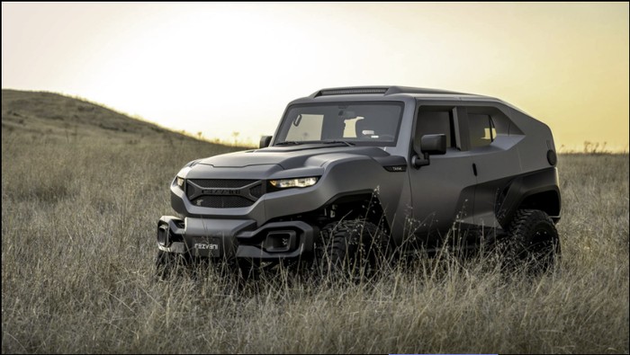 SUV Gahar Siap Terobos Hujan Peluru