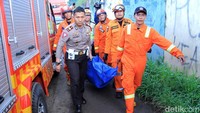 Korban tewas dibawa ke RSUD Cicalengka.