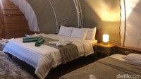 Salah satu kamar yang nyaman (Wisma Putra/detikTravel)
