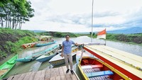 Selain jogging, Sandi juga suka memposting keindahan berbagai destinasi wisata di Indonesia salah satunya Desa Wisata Kampoeng Rawa di Ambarawa ini. Dirinya menekankan, salah satu fokus Prabowo-Sandi di sektor ekonomi, yakni ekonomi yang berbasis pariwisata (Instagram/sandiuno)