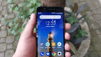 Redmi Go mengusung layar HD berukuran 5 inci Foto: Gizguide