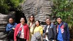 Foto: Gaya Liburan Aline Adita di Selandia Baru