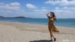 Foto: Gaya Liburan Aline Adita di Selandia Baru