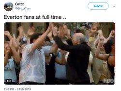 Meme-meme Liverpool Disalip City, Fans Everton Turut Gembira