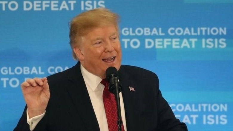 Trump: 100% Wilayah Kekuasaan ISIS Bakal Dikuasai Kembali Pekan Depan Trump: 100% Wilayah Kekuasaan ISIS Bakal Dikuasai Kembali Pekan Depan