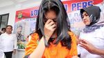 Tangis Reva Alexa alias Yogi saat Diancam Pidana 12 Tahun