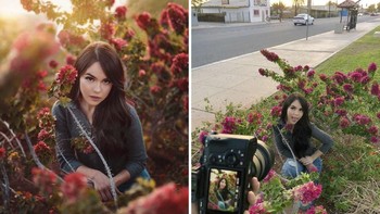 Secara tidak langsung Castellon memberitahukan kepada penghuni Instagram bahwa jangan terllau percaya atau iri dengan foto-foto yang bagus. (Foto: Instagram/Calob Castellon)