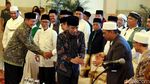 Jokowi Silaturahmi dengan Kiai dan Habib di Istana