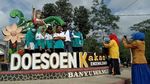 Foto: Serunya Menteri Rini di Chocolate Glenmore Run Banyuwangi
