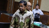 Mantan Menteri Sosial Idrus Marham menjalani sidang lanjutan kasus korupsi proyek pembangunan PLTU Riau-1, di Pengadilan Tipikor, Jakarta, Kamis (7/2/2019).