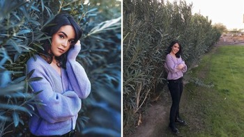 Berprofesi sebagai seniman digital tentu foto yang awalnya biasa saja ia poles dengan sentuhan photoshop. (Foto: Instagram/Calob Castellon)
