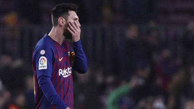 Lionel Messi masih memimpin perburuan sepatu emas Eropa.