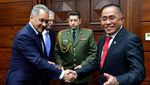 Ryamizad Ryacudu Temui Menhan Rusia di Moscow