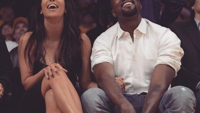 Kompak! Kim Kardashian dan Kanye West, Sama-Sama Doyan Es Krim Cone!