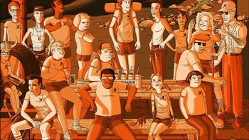 Selama lebih 10 tahun dia menggambar lewat aplikasi tersebut.Foto: Pat Hines