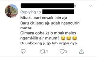 Kocak dan Bijak, Pesan untuk Wanita yang Pacarnya Rusak Motor saat Ditilang