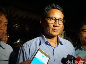 Sandiaga: Teknologi Earpiece Ada, Tapi Jelas Dilarang KPU