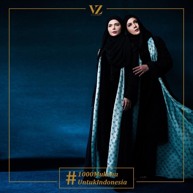 Target awalnya memang 1000 mukena, tapi Vivi Zubedi berharap bisa tembus lebih dari itu agar bisa dibagikan kepada jutaan muslimah di Indonesia terutama mereka yang kurang mampu. Foto: Diera Bachir
