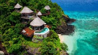 Messi bisa menyewa Laucala. Sebuah pulau pribadi di negara Fiji, Samudera Pasifik yang harga sewa per malamnya 114 ribu Euro atau setara Rp 1,8 M. Sudah dapat 25 kamar villa dan beragam pelayanan berkelas (Laucala Island/Facebook)