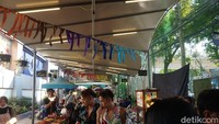 Mau belanja serba murah? Pasar Chatuchak solusinya. Inilah pasar yang buka saat weekend, namun barang yang dijual variatif dan serba ada (Shinta/detikcom)