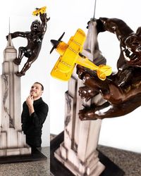 Keren! Chef Ini Buat Miniatur Empire State Building Dari 61 KG Cokelat