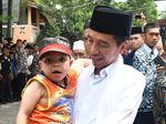 Saat Anak Berkebutuhan Khusus Panggil dan Peluk Jokowi