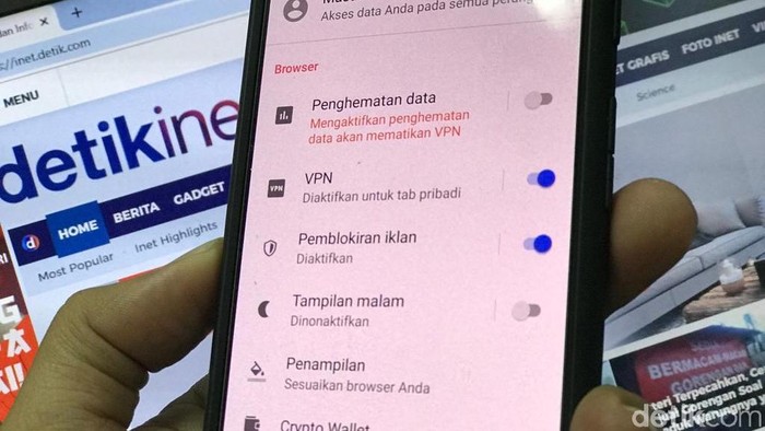 Opera Untuk Android Kini Punya Fitur Vpn