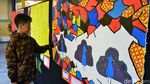 Keren! Beragam Motif Batik Karya Siswa SD Dipamerkan