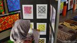 Keren! Beragam Motif Batik Karya Siswa SD Dipamerkan